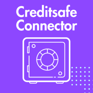 Creditsafe Connector Logo with Safe icon