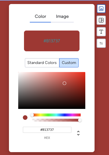 Image and colour options on monday.com forms 