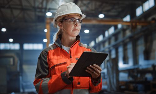 women working in manufacturing