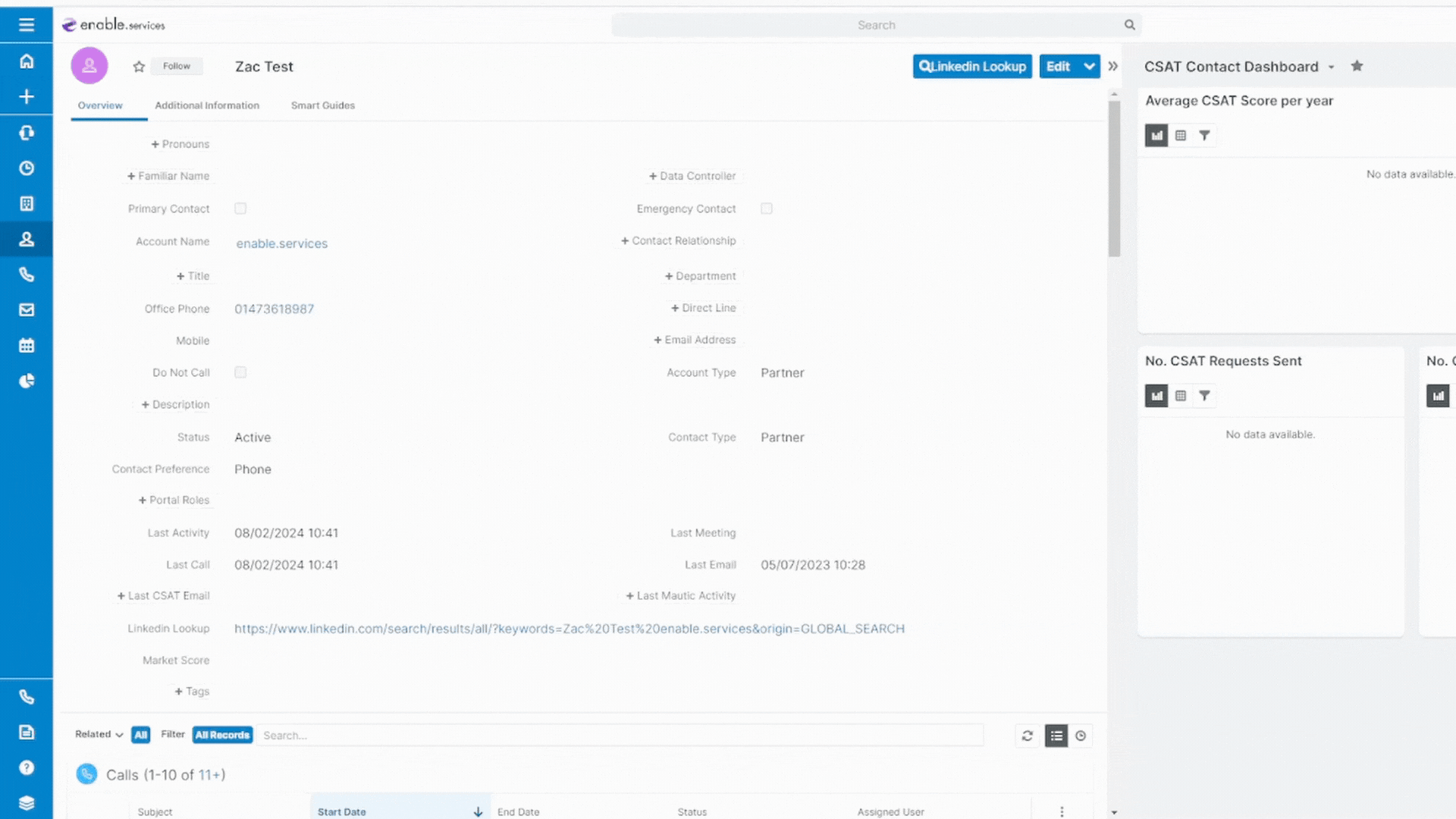 gif of SugarCRM and VoIP integration