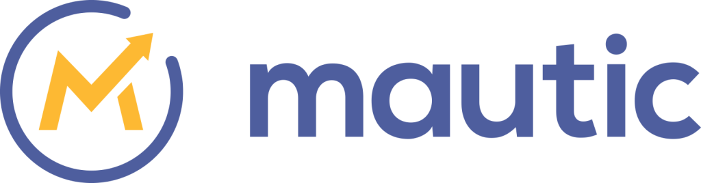 Mautic logo in blue