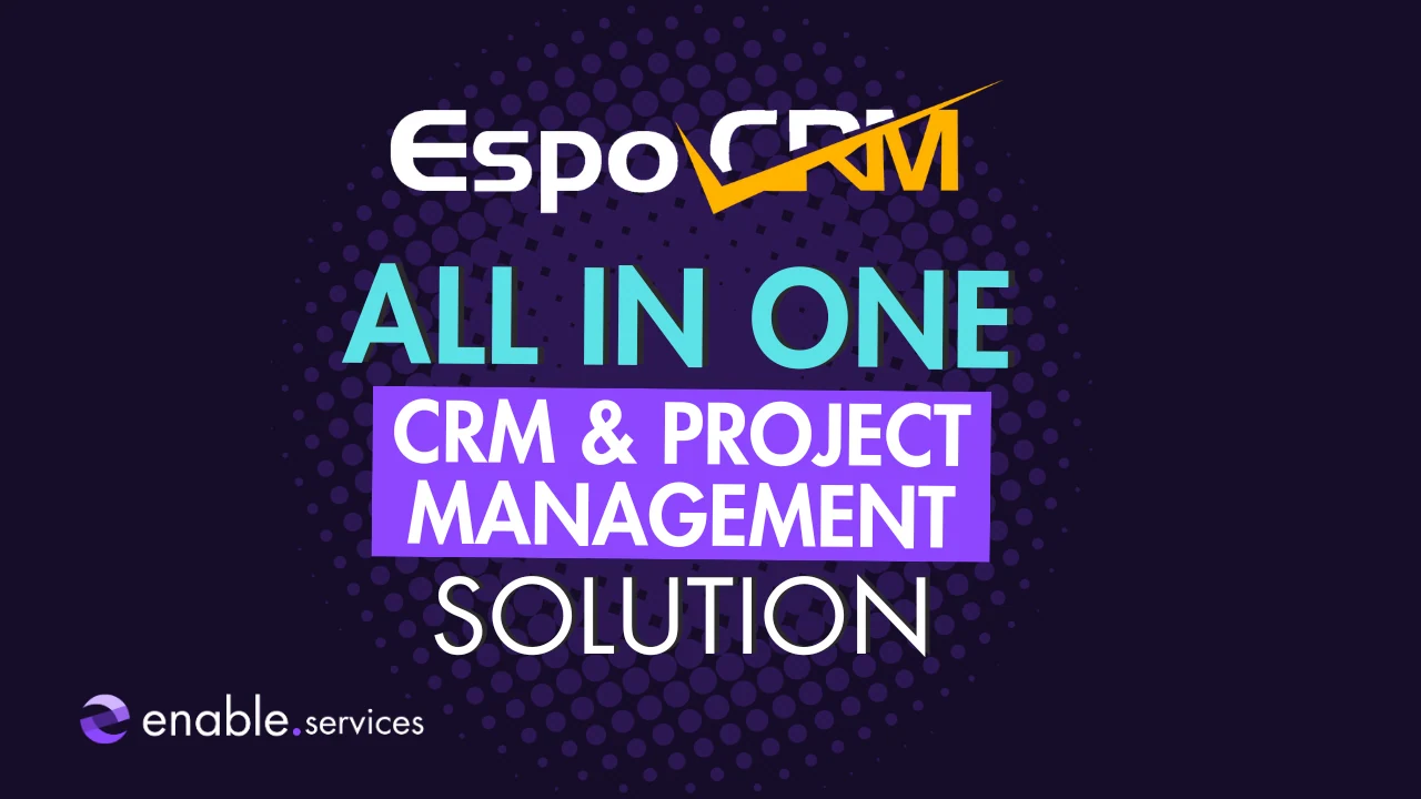 EspoCRM solution banner image
