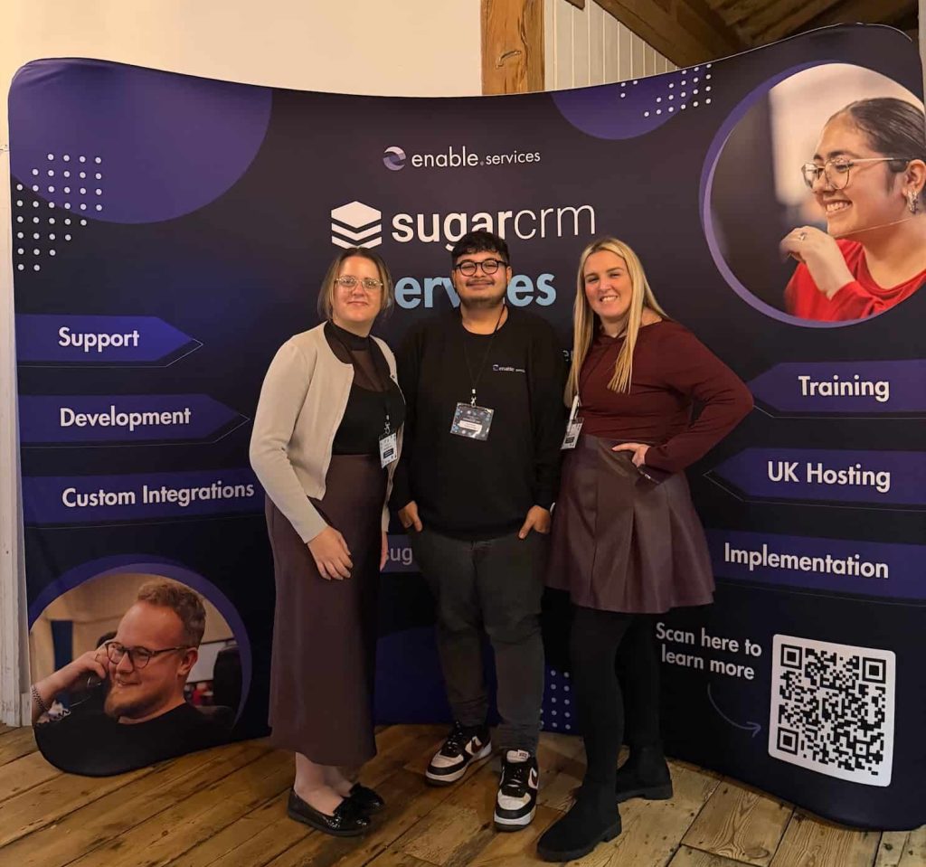 Nord standing with guests