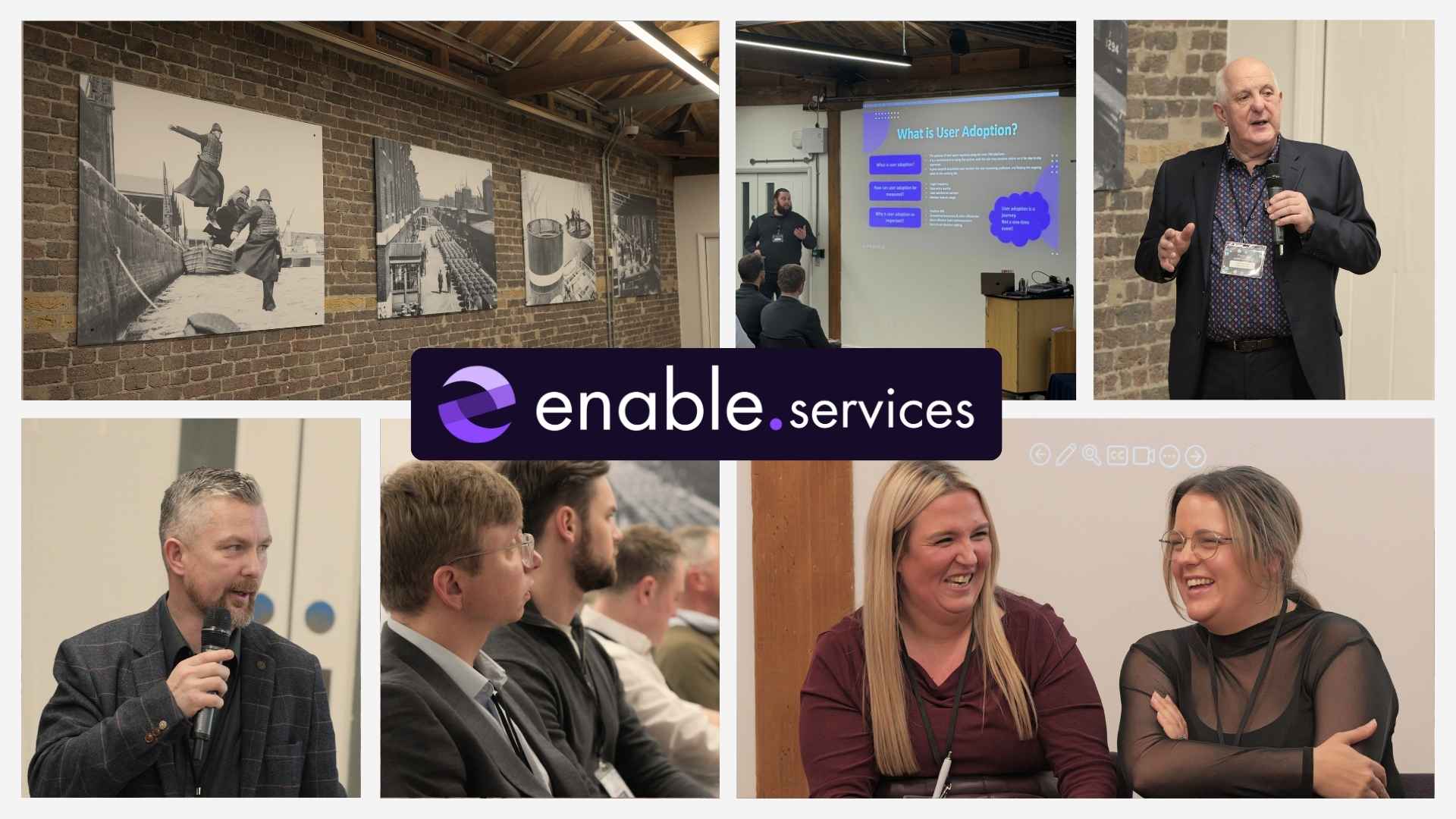 enable Customer Event Collage with enable logo
