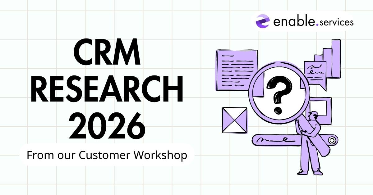 CRM Statistics 2026: Research from our Customer Workshop