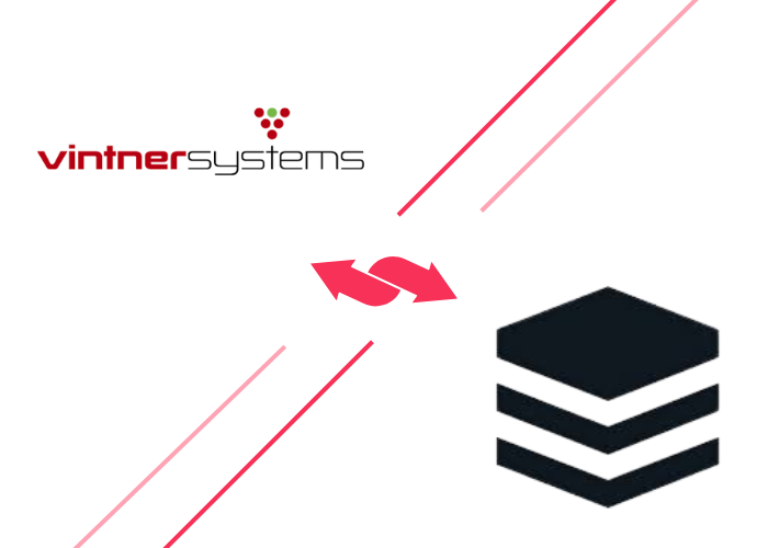 Vintner and sugarcrm logos with arrows inbetween