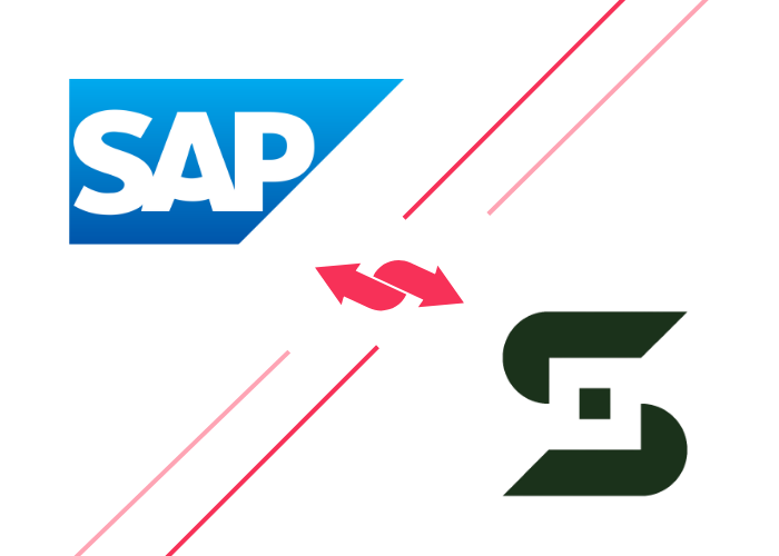 SAP and sugar ai logo with arrows inbetween
