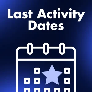 Last activity dates sugarcrm add on icon